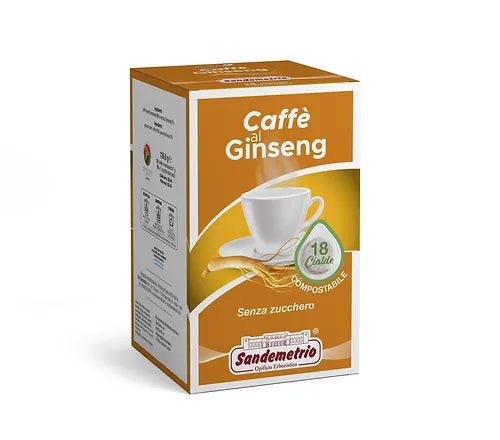SanDemetrio E.S.E. Kaffeepads Al Ginseng 18 Stück
