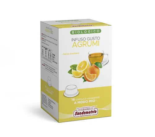 SanDemetrio E.S.E. Pads Bio-Zitrusfrüchte 18 Stück