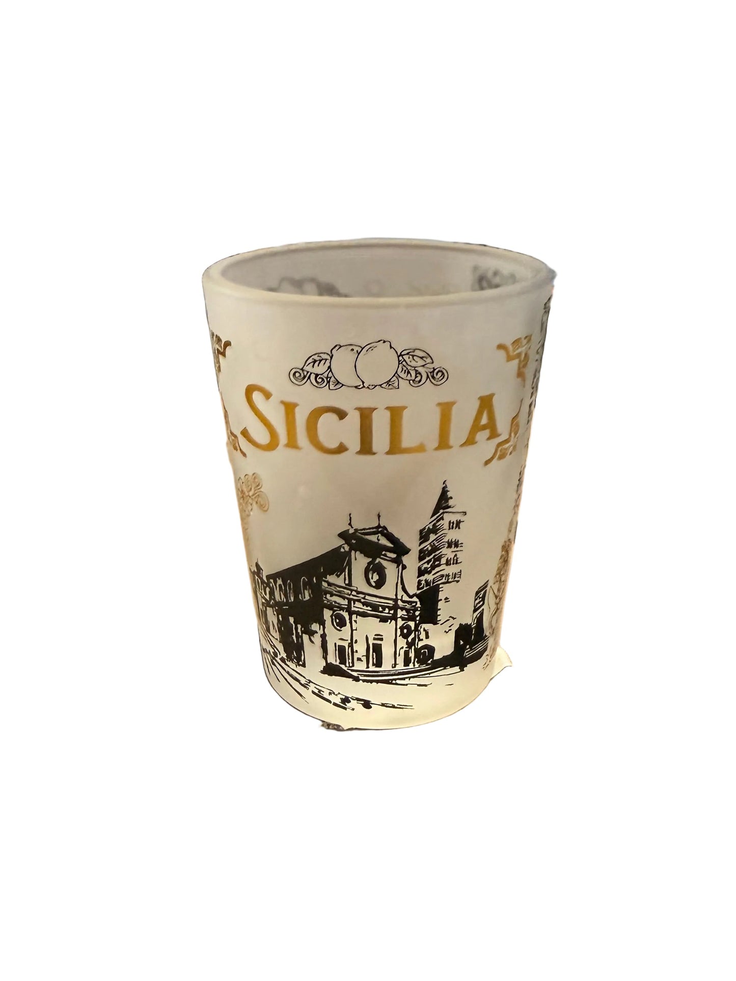 Bicchierini Nero e Opaco da Caffè Siciliano 6pz