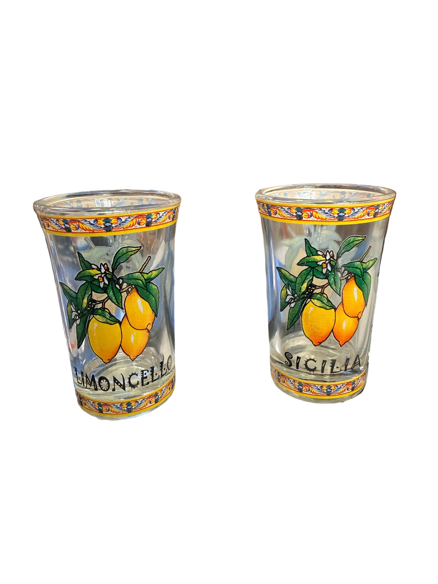Bicchierini para Limoncello Siciliano 6 pz
