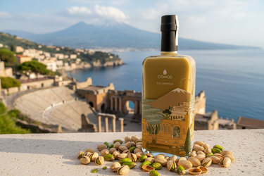 Pistachio liqueur cream