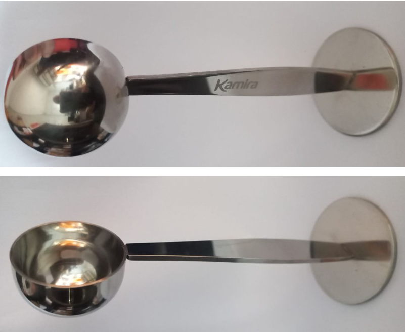 Cucchiaio Acciaio Inox Con Pressino