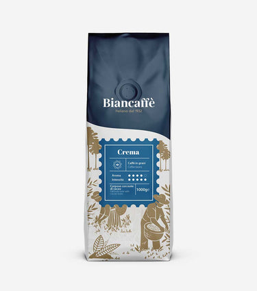 ESPRESSO BAR CAFFE' IN GRANI MISCELA CREMA