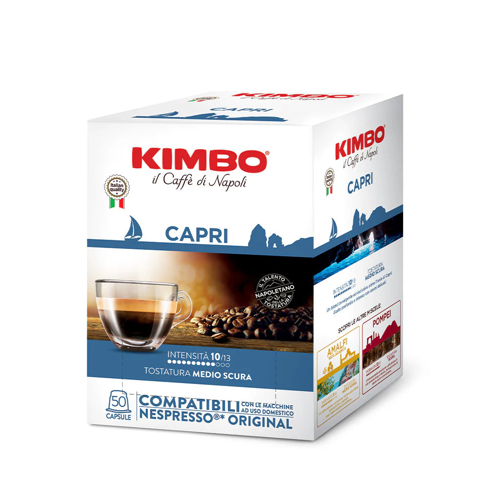 Kimbo Capsule Compatibili Nespresso Capri 50pz