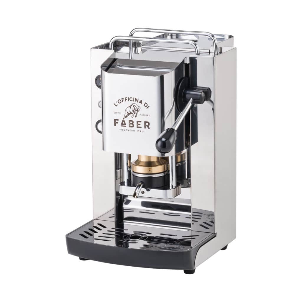 Macchina da Caffè Faber Pro Deluxe Ottone Cialda E.s.e Inox