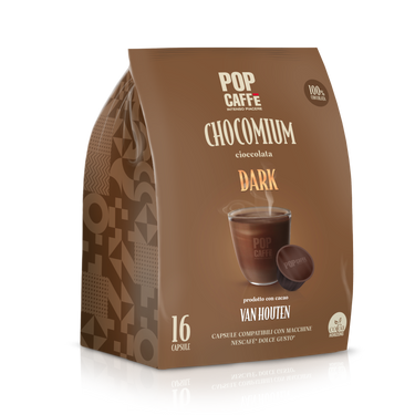 Pop Caffe Dolce Gusto Capsule Chocomium Dark