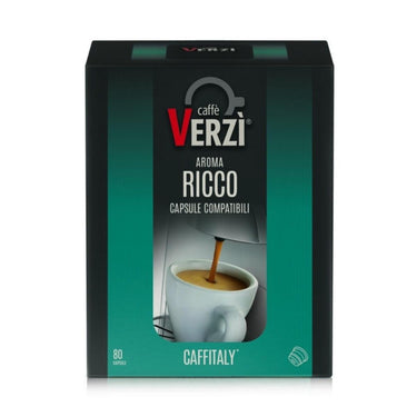 Verzì Coffee Compatible with Caffitaly Rich 80 pcs