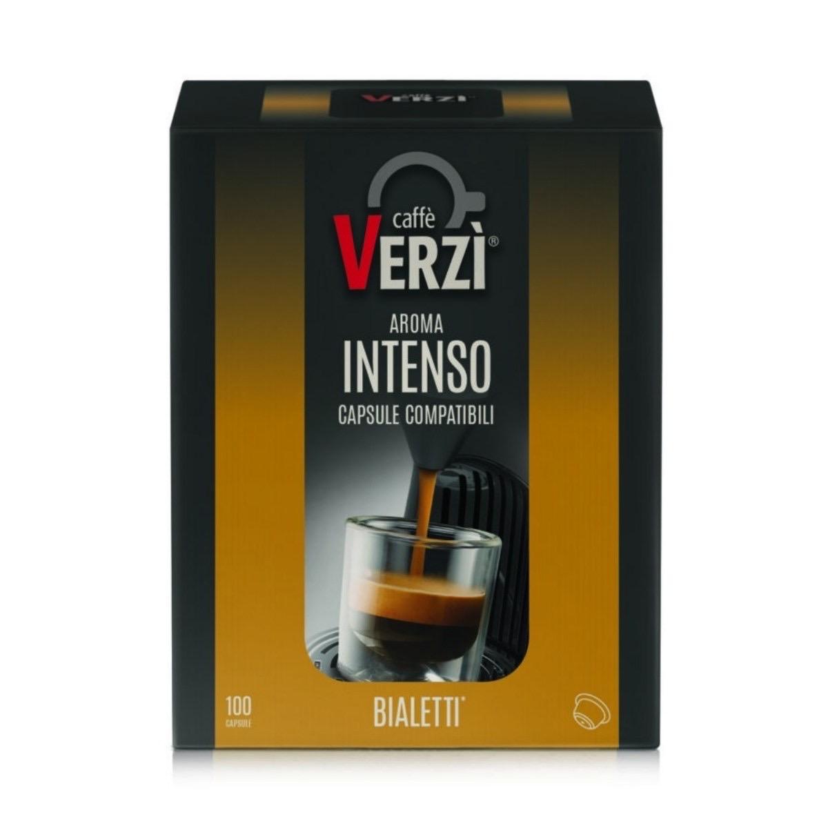 Verzi Caffè Compatibile Bialetti Alluminio Intenso 100pz