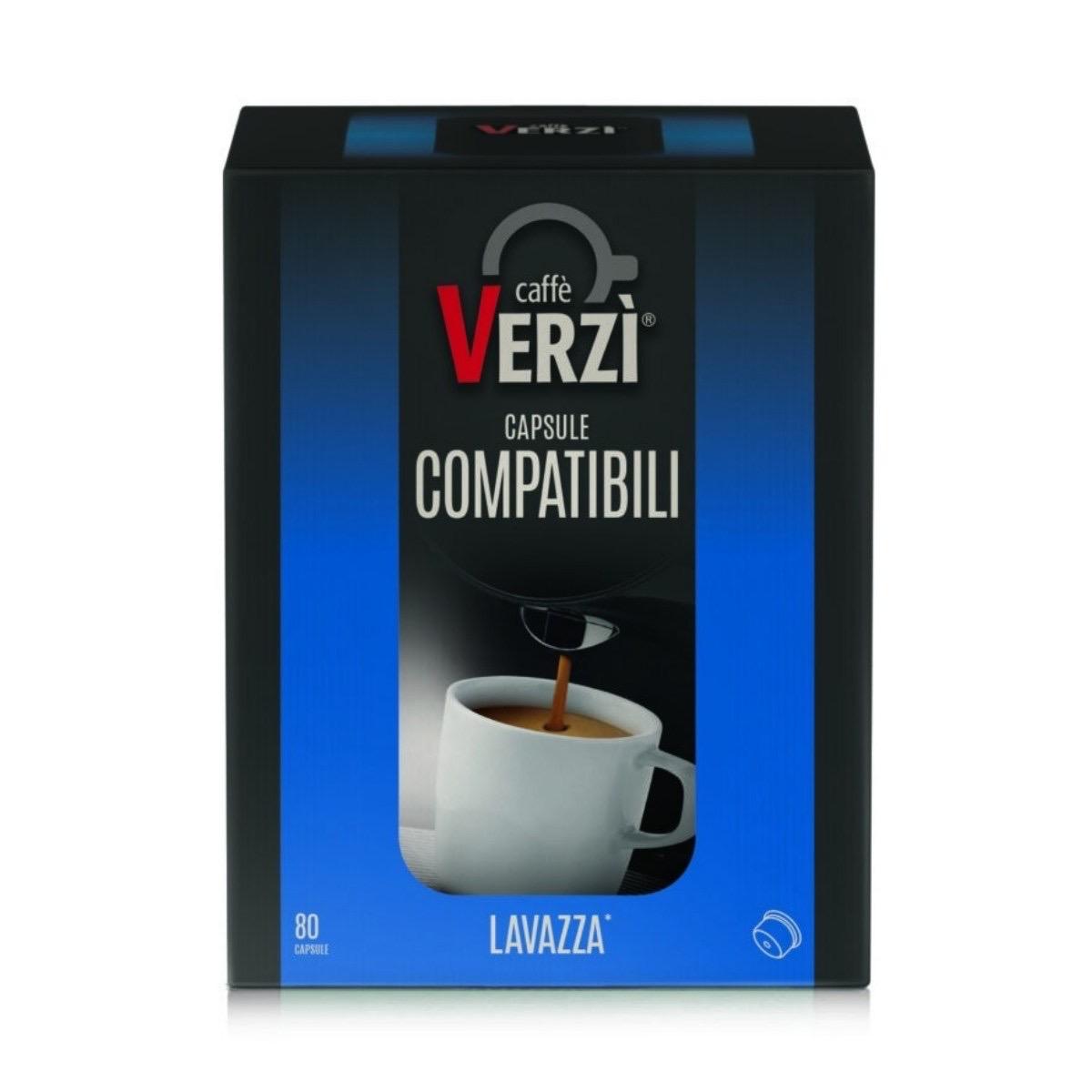 Verzi Caffè Compatibile Lavazza Firma Ricco 80pz