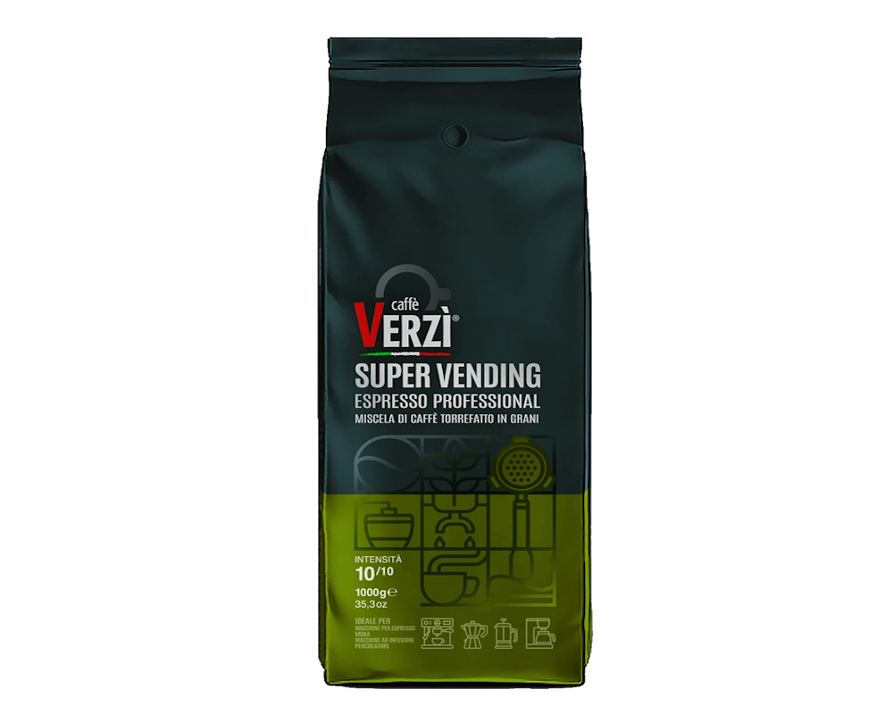 Verzi Caffè In Grani Super Vending 1Kg