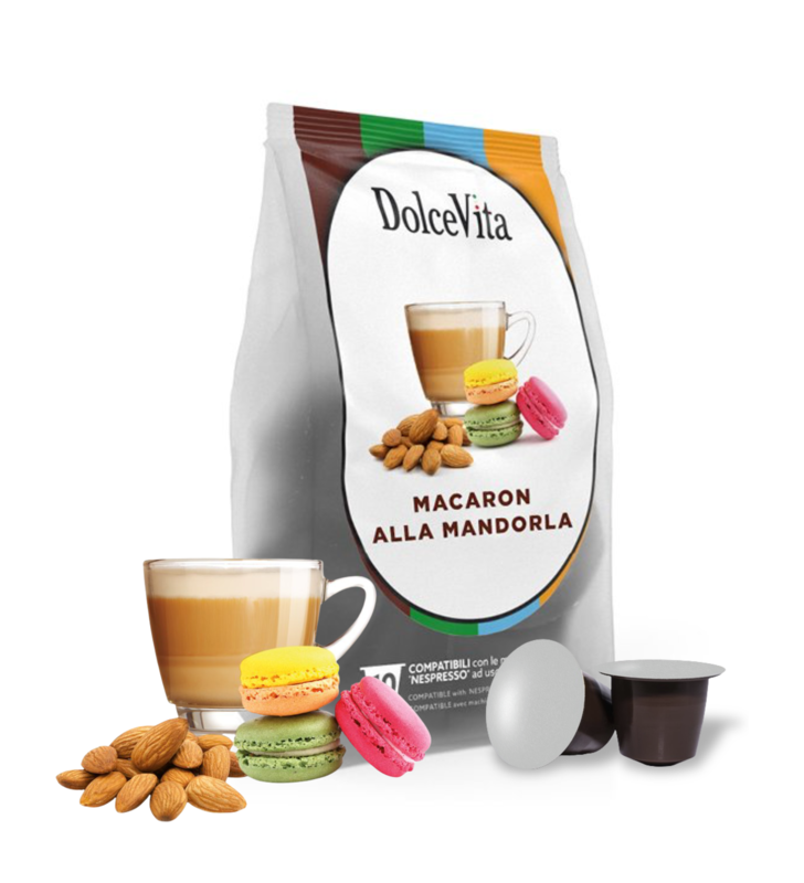 Dolce Vita Compatible Nespresso Macaron de Almendra 10pz
