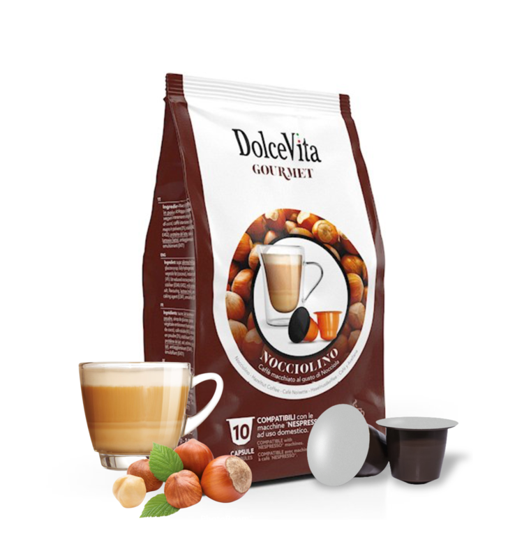 Dolce Vita Compatible Nespresso Nociolino 10pz