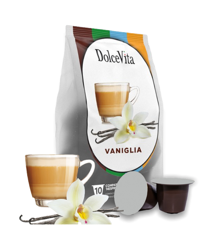 Dolce Vita Compatible Nespresso Vainillita 10pz