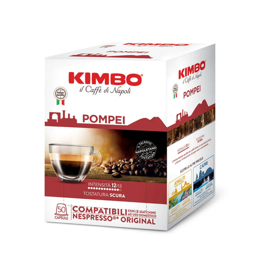Kimbo Capsule Compatibili Nespresso Pompei 50pz