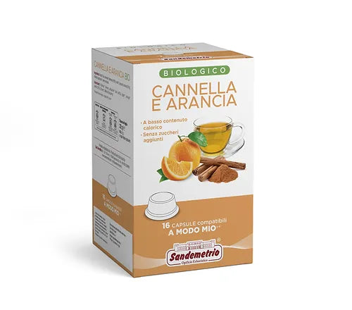 SanDemetrio Gaufre E.s.e Canelle et Orange Bio 18pz