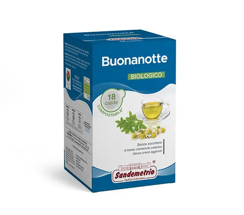 SanDemetrio Cialda E.s.e Buonanotte Bio 18 Stk