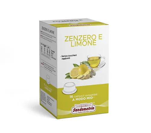 SanDemetrio Cialda E.s.e Zenzero e Limone Bio 18pz
