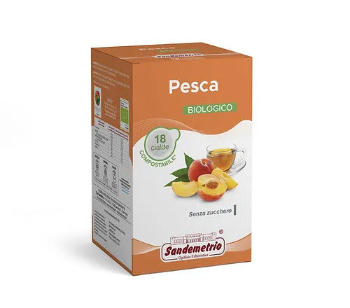 SanDemetrio Cialda E.s.e Pesca Bio 18pz