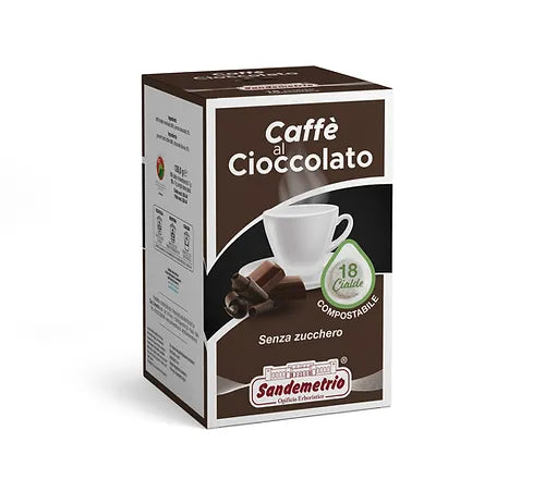 SanDemetrio Cialda E.s.e Café con Sabor a Chocolate 18pz