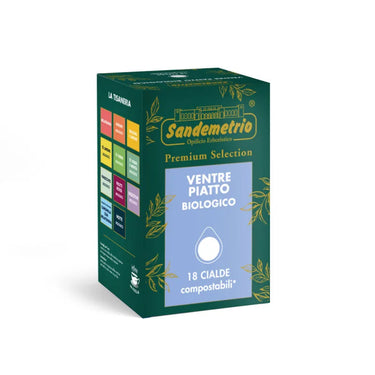 SanDemetrio Gaufre E.s.e Ventre Plat Bio 18pz