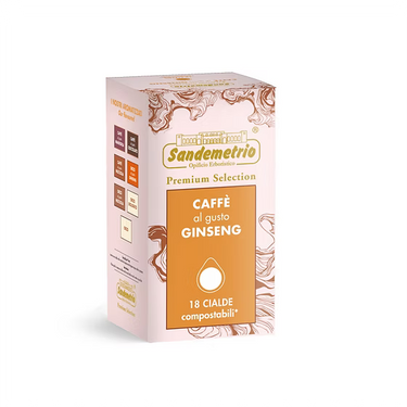 SanDemetrio Cialda E.s.e Café Au Ginseng 18pz