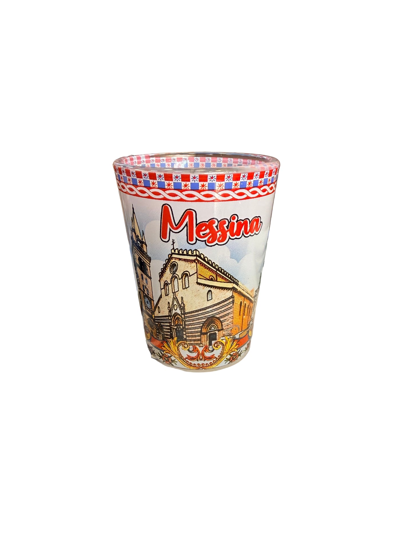 Bicchierini de Café Ciudad Siciliano Colorida 6 pz