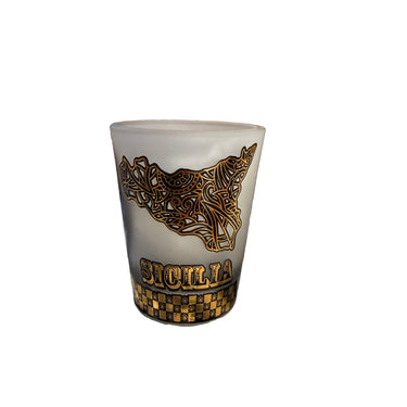Bicchierini Nero e Opaco da Caffè Siciliano 6pz