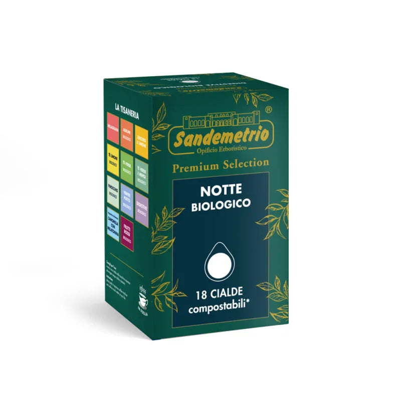 SanDemetrio Cialda E.s.e Buonanotte Bio 18pz