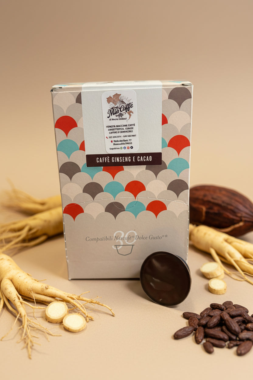 Boissons Compatibles Dolce Gusto Ginseng Haute Qualité Sans Lactose 30pcs