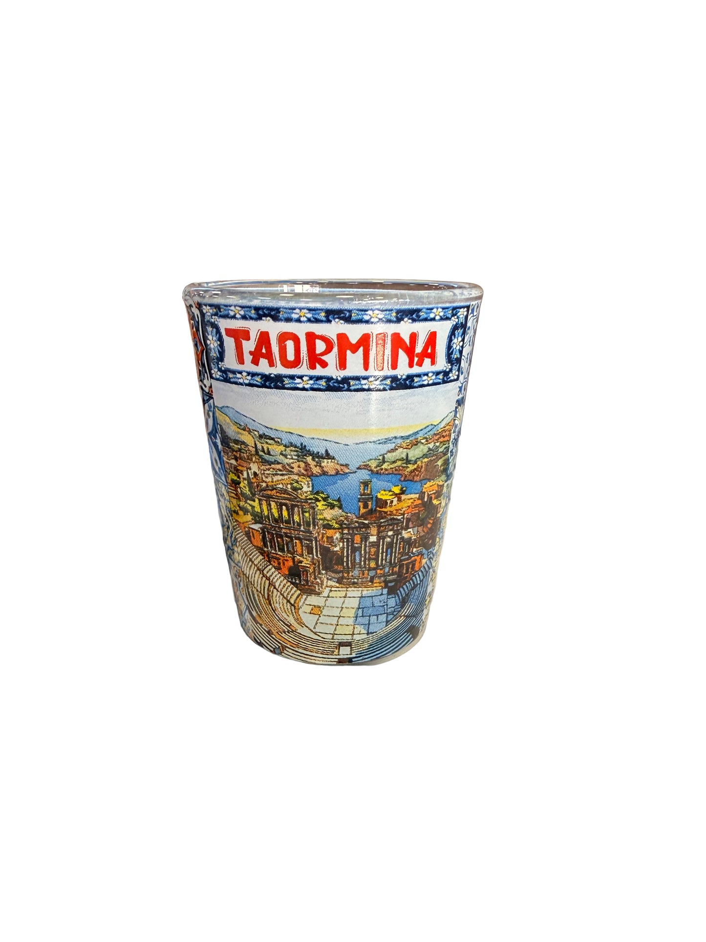 Bicchierini de Café Ciudad Siciliano Colorida 6 pz