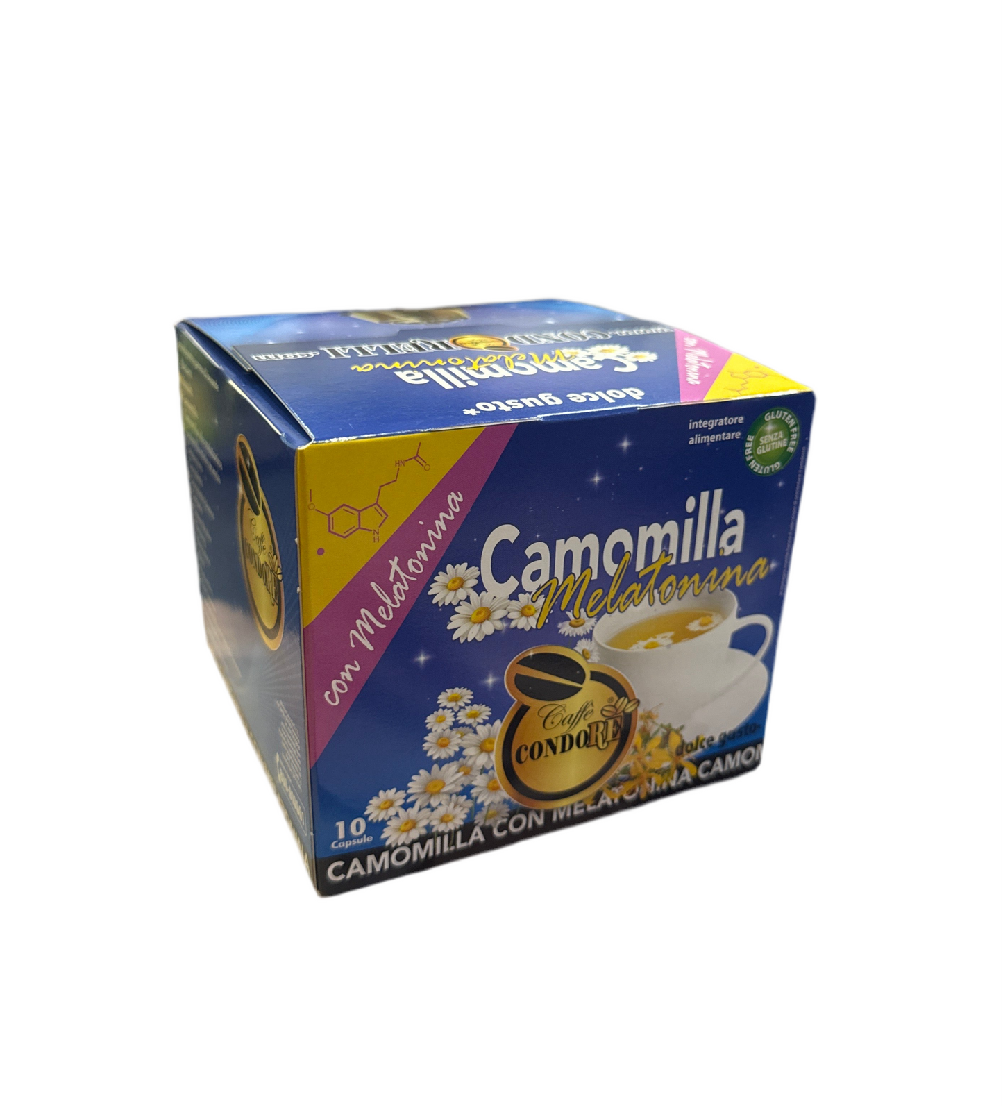 Boissons Condore Compatibles Dolce Gusto Camomille Avec Mélatonine 10pcs