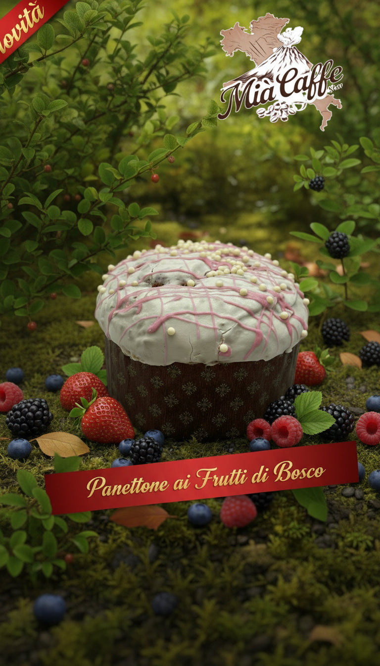 Panettone Artesanal Siciliano con Frutos del Bosque 1.1 Kg