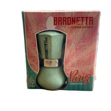 Caffettiera Baronetta Paris – 1/2 Tazze – Colore Verde
