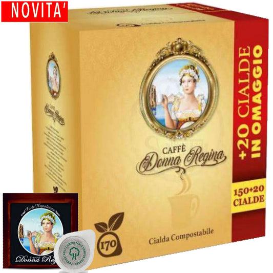 Caffe Donna Regina CIalda E.s.e Forte 170 Stk.