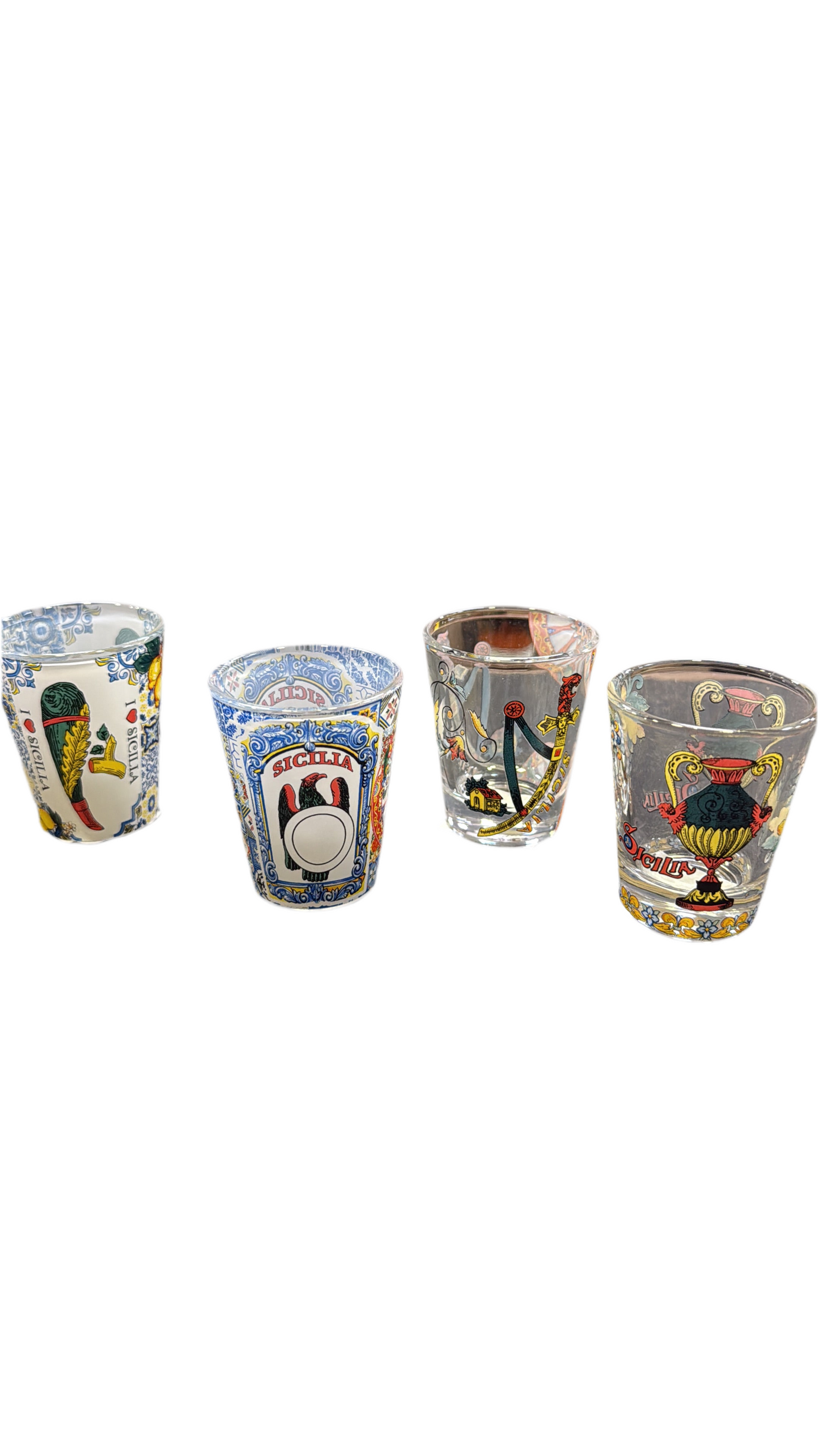 Bicchierini da Caffè Siciliano 4pcs