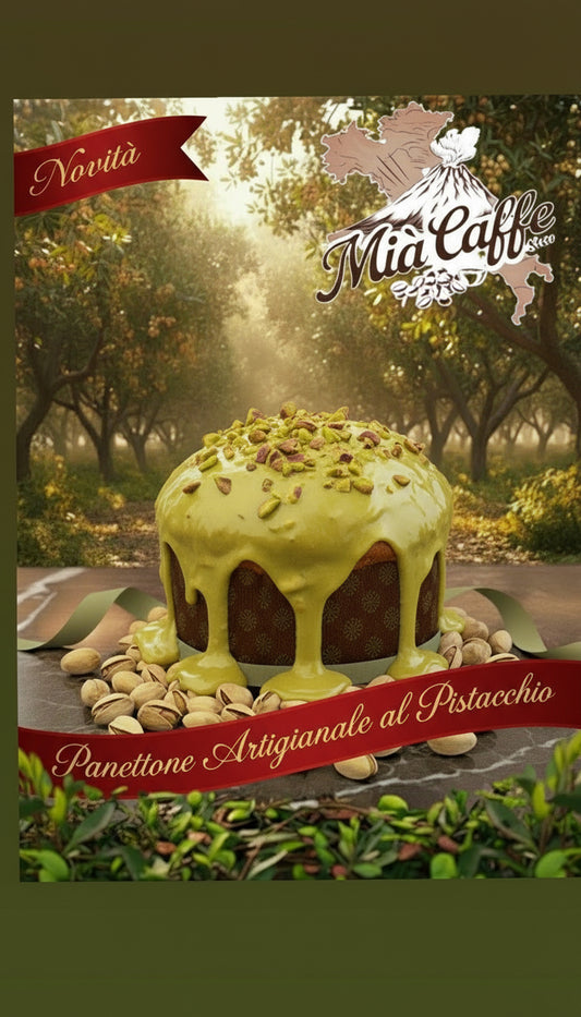 Panettone Artesanal Siciliano con Pistacho 1.1 Kg