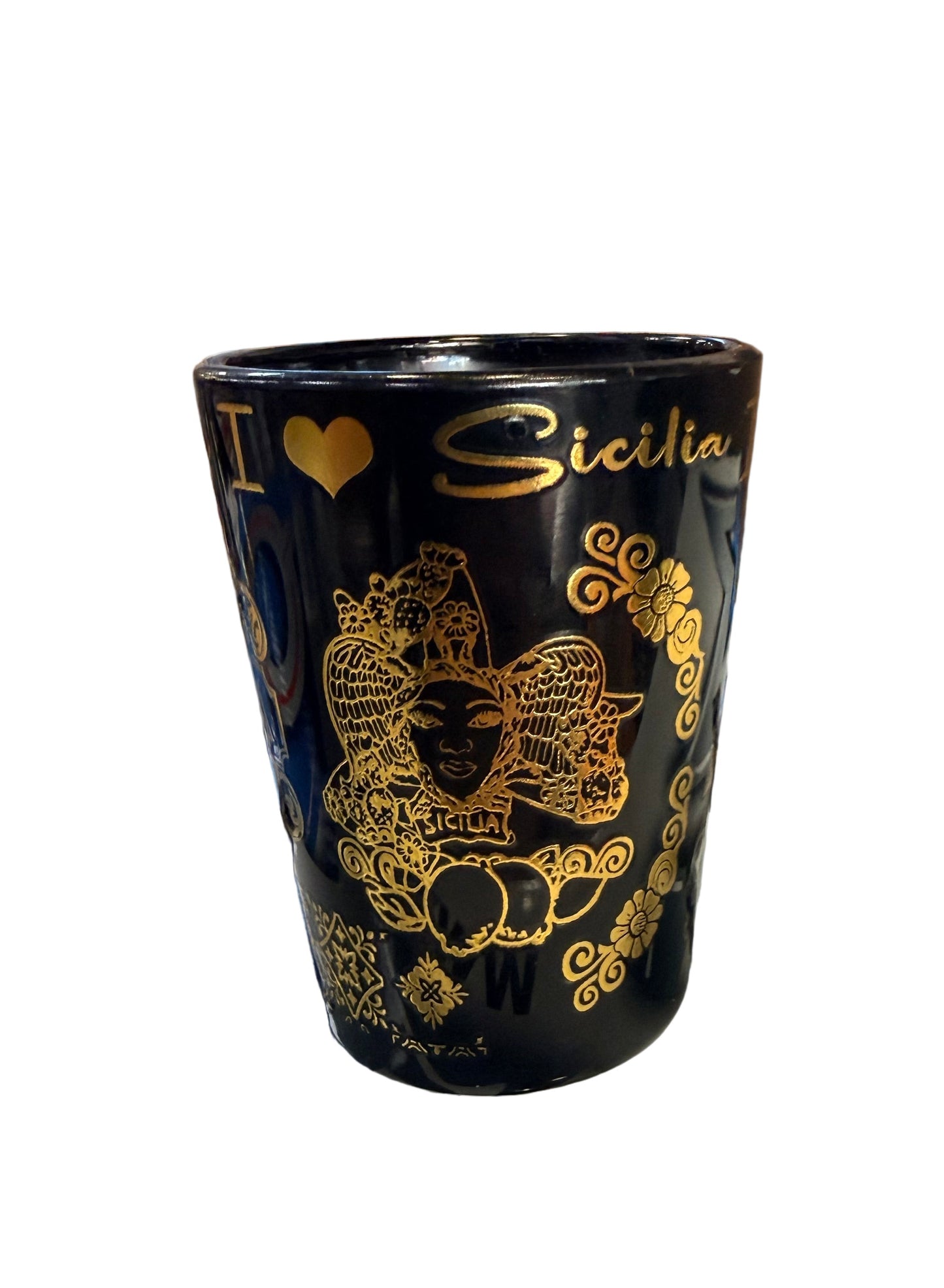 Bicchierini Negro y Opaco para Café Siciliano 6pz