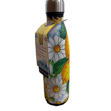 Borraccia Termica Siciliana – Eleganza Mediterranea in Acciaio Inox 500ml