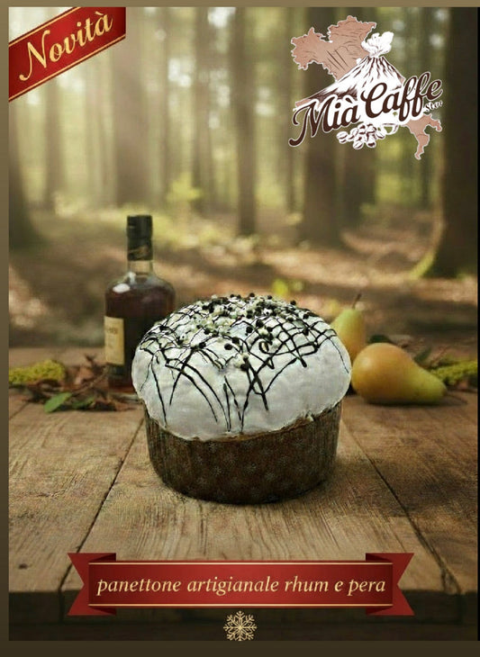 Panettone Artesanal Siciliano Ron y Pera 1.1 Kg