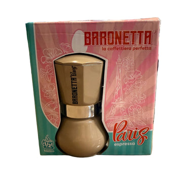 Caffettiera Baronetta Paris – 1/2 Tazze – Colore Tortora