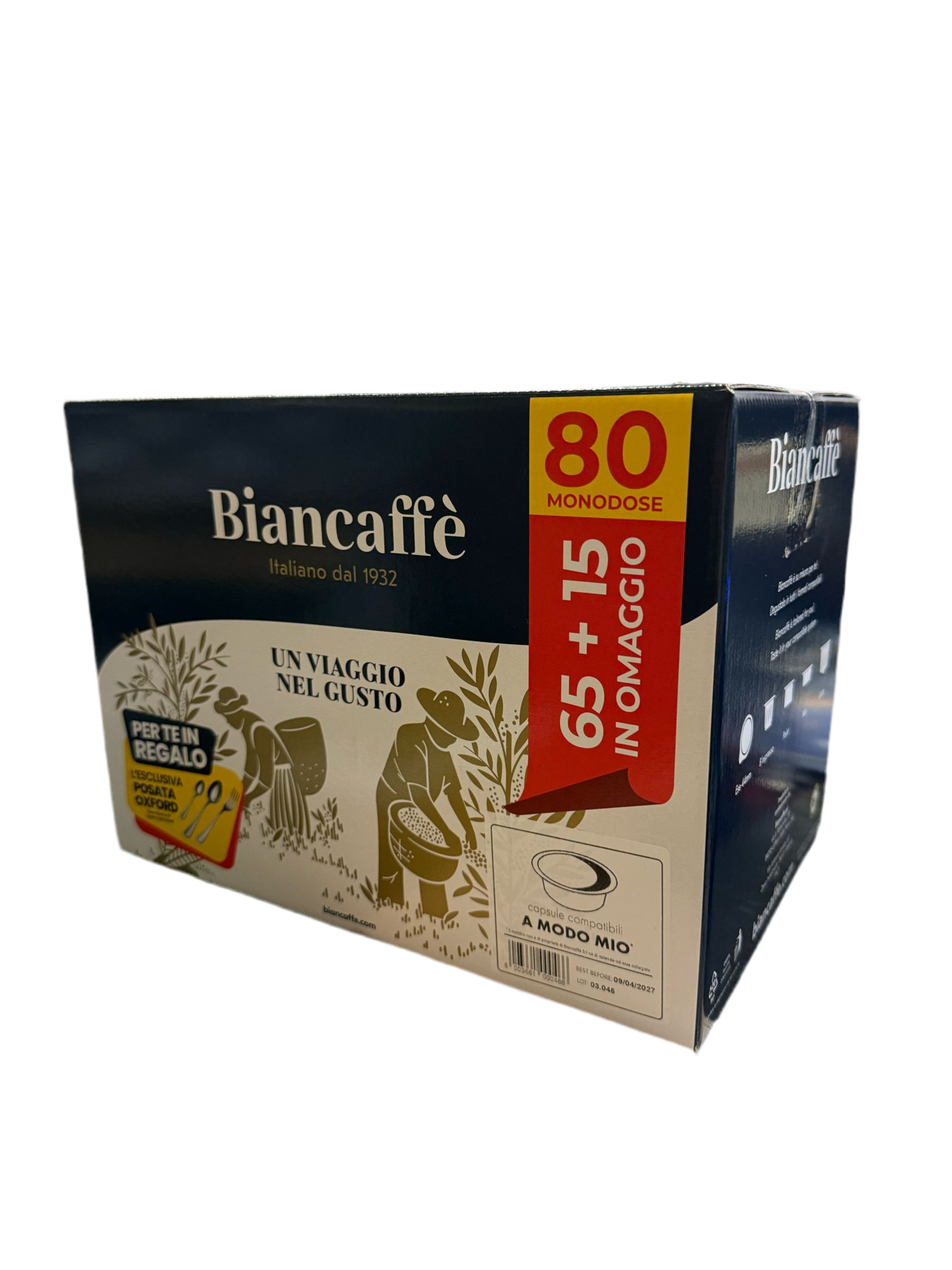 Biancaffe Lavazza A Modo Mio Classic 