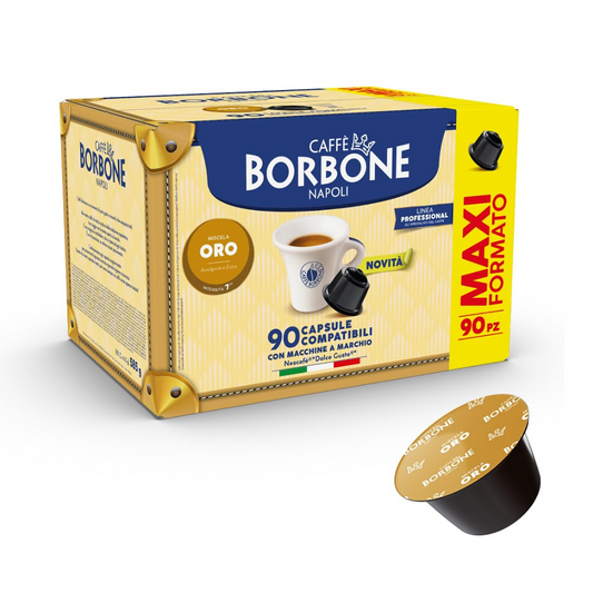 Capsules Borbone compatibles Nescafé Dolce Gusto Oro 90 pcs