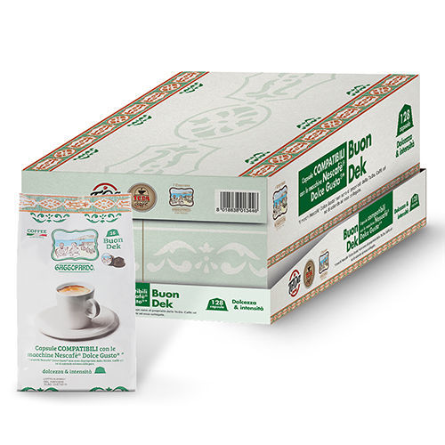 Caffe Gattopardo Compatibile Dolce Gusto Decaffeinato 128pz