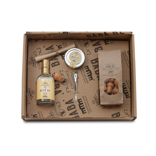 Crema Di Liquore Babà Re 500 ml Box con Crema e Baba