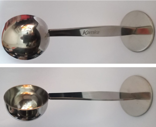 Cucchiaio Acciaio Inox Con Pressino