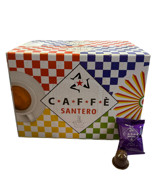 Caffe Santero Kapseln kompatibel mit Nespresso 100 Stk.