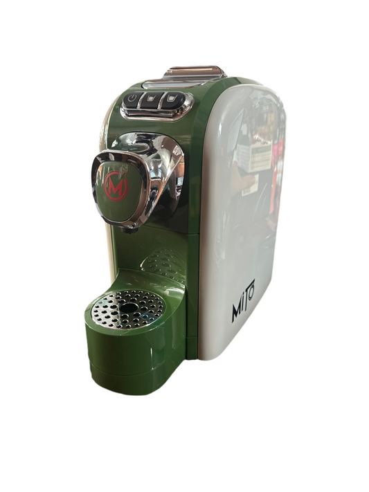 Macchina da Caffè A Cialda Mito Gesso / Verde