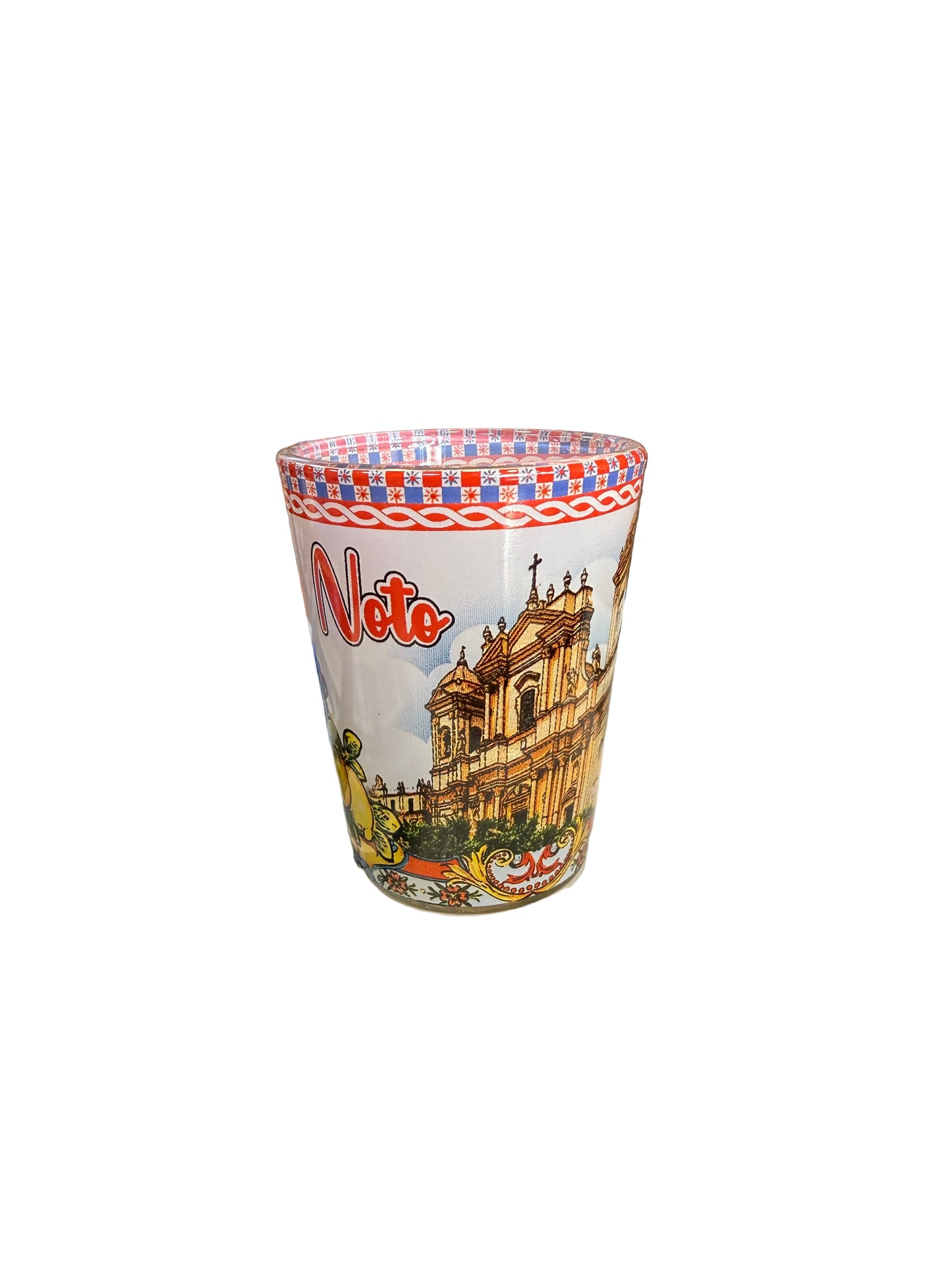 Bicchierini de Café Ciudad Siciliano Colorida 6 pz