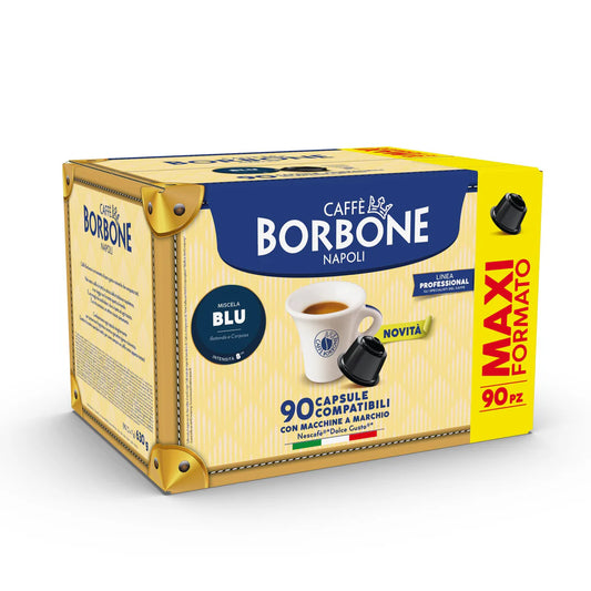 Borbone Cápsulas Compatibles Nescafé Dolce Gusto Azul 90pz