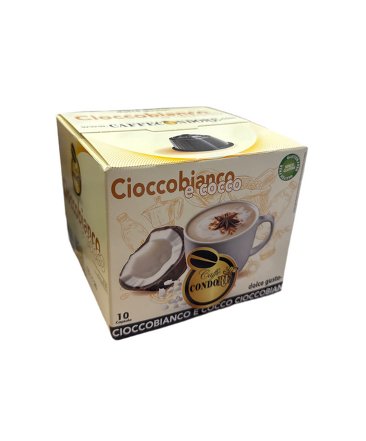 Dolce Gusto Cioccolato Bianco e Cocco 